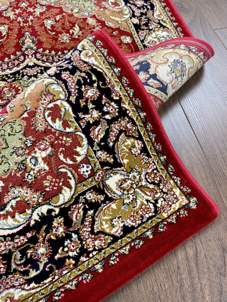 Ковер 0,60х0,90 Silk Touch 081 red black