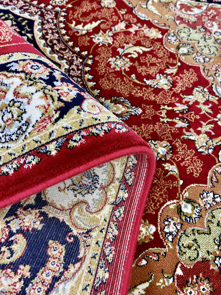 Ковер 0,75х1,20 Silk Touch 081 red black