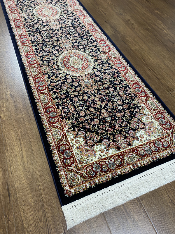 Ковер 0,65х2,10 Silk Touch 004 navy