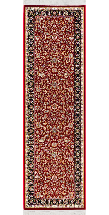 Ковер 0,65х2,10 Silk Touch 006 red black