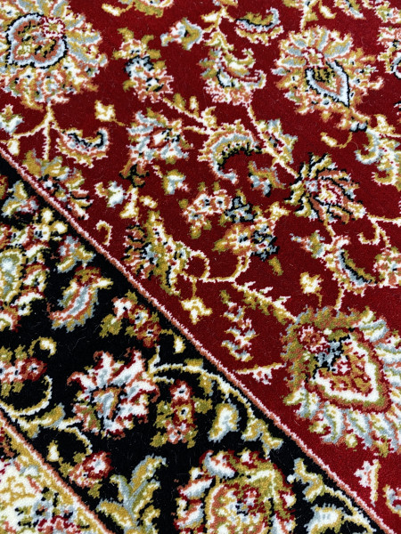 Ковер 0,65х2,10 Silk Touch 006 red black