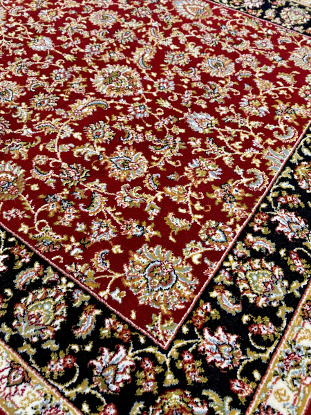 Ковер 0,65х2,10 Silk Touch 006 red black