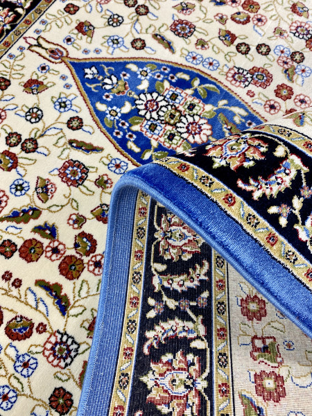 Ковер 0,67х1,10 Silk Touch 002 ocean blue navy namaz