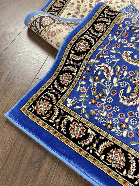 Ковер 0,67х1,10 Silk Touch 002 ocean blue navy namaz