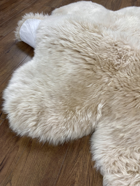 Ковер-шкура 1,10х1,90 Sheepskin camel 4-шк