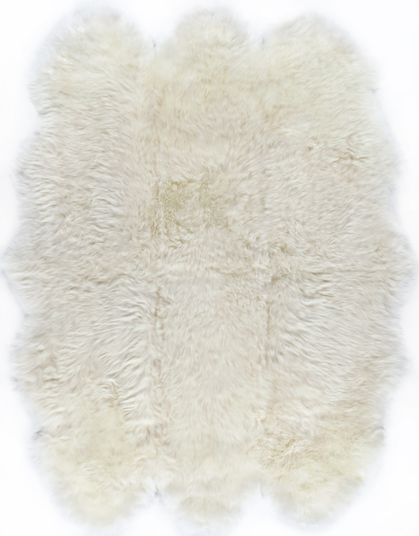 Ковер-шкура 1,50х1,90 Sheepskin champagne 6-шк