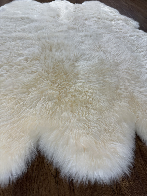 Ковер-шкура 1,50х1,90 Sheepskin champagne 6-шк