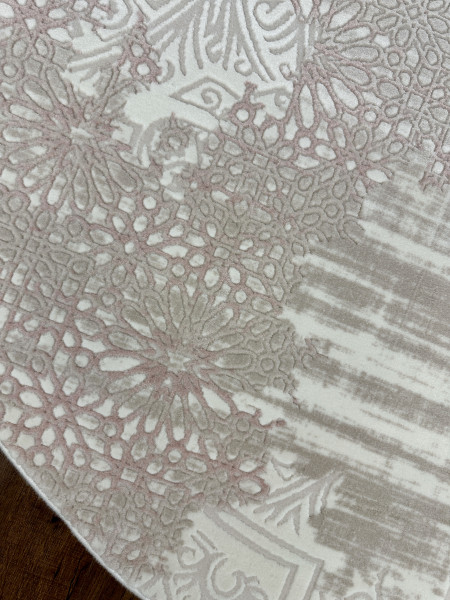 Ковер 2,40х3,40 Diora 2182C pink oval