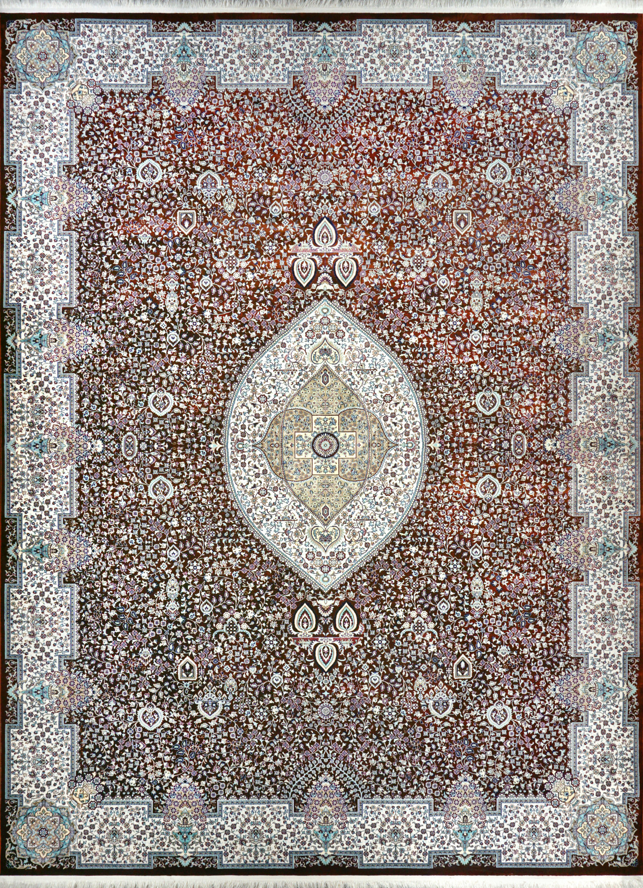 Ковер 3,00х4,00 Persian Qum dark brown