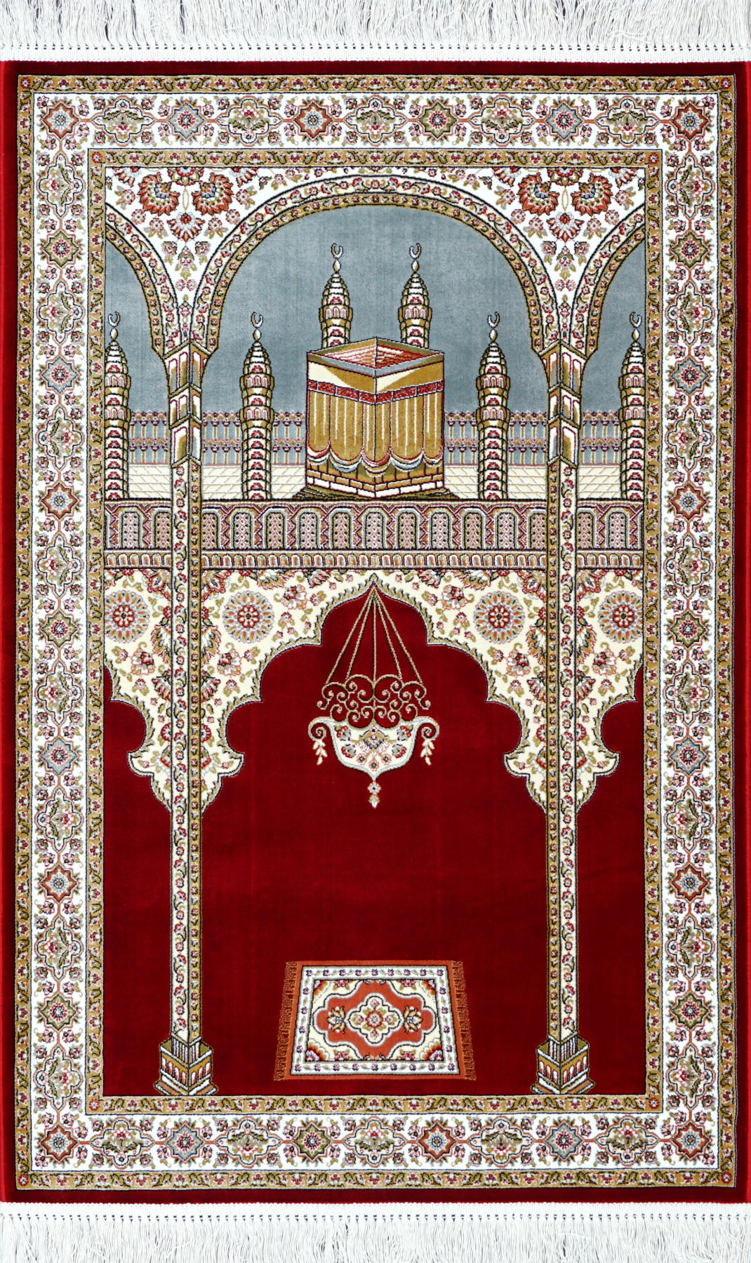 Ковер 0,67х1,10 Silk Touch 013 red namaz
