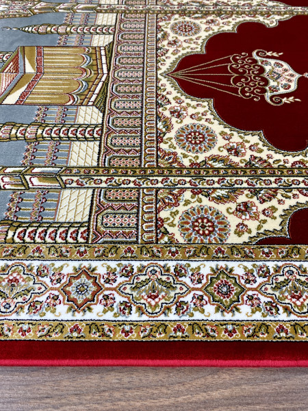 Ковер 0,67х1,10 Silk Touch 013 red namaz