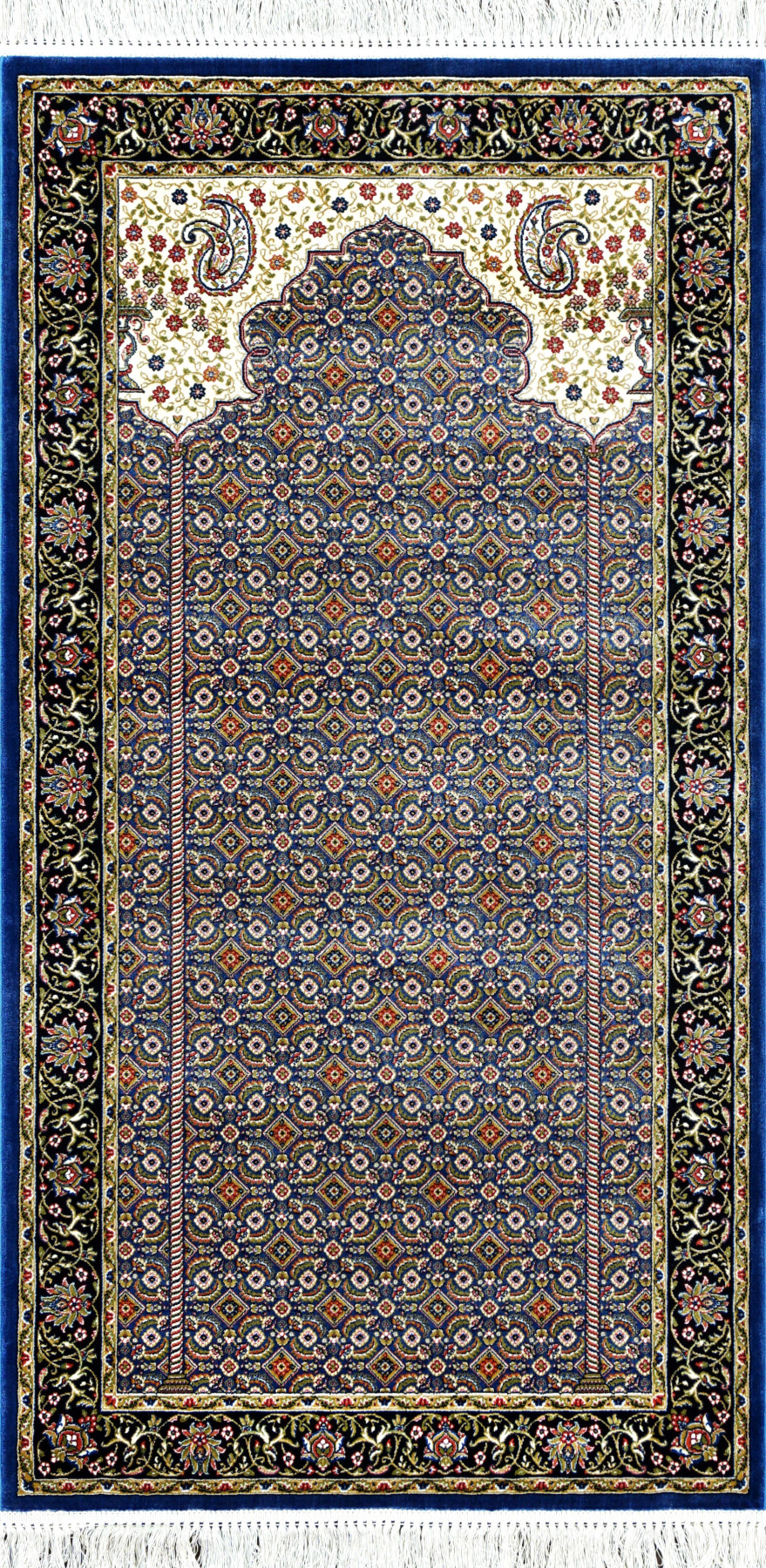 Ковер 0,67х1,10 Silk Touch 015 ocean blue navy