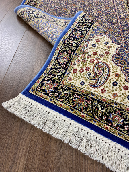 Ковер 0,67х1,10 Silk Touch 015 ocean blue navy