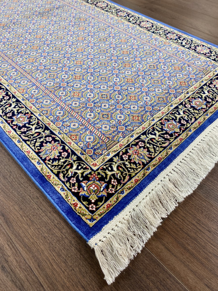 Ковер 0,67х1,10 Silk Touch 015 ocean blue navy