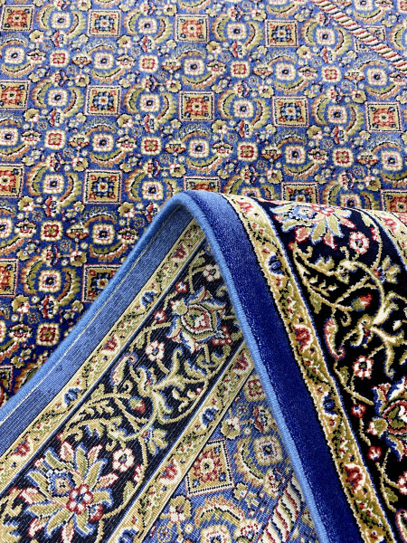 Ковер 0,67х1,10 Silk Touch 015 ocean blue navy