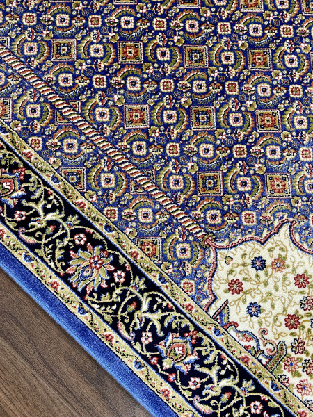 Ковер 0,67х1,10 Silk Touch 015 ocean blue navy