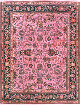 Ковер 2.36x3.03 Indien Kashan 07201