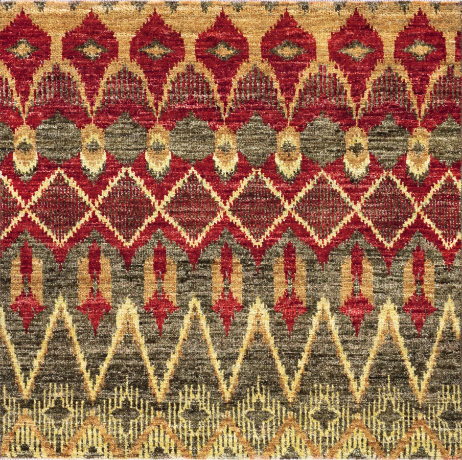 Ковер 1,18х1,21 Pakistan Modern M131 gold red