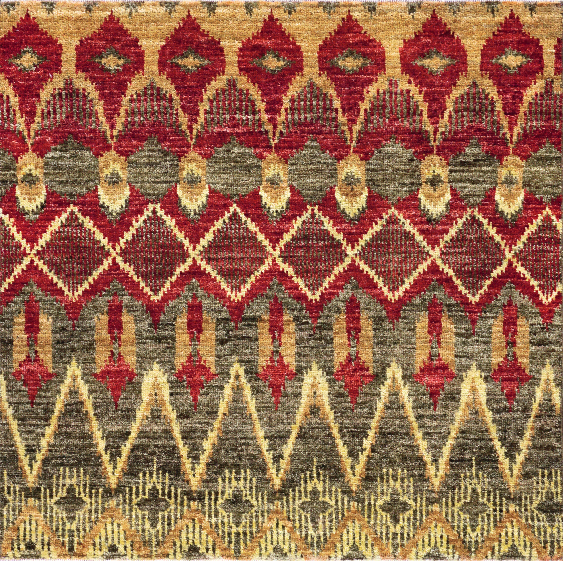 Ковер 1,18х1,21 Pakistan Modern M131 gold red