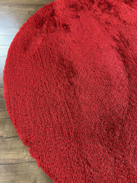 Ковер 2,50х2,50 Shaggy Ute red round