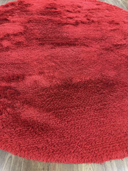 Ковер 2,50х2,50 Shaggy Ute red round
