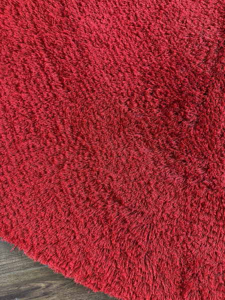 Ковер 2,50х2,50 Shaggy Ute red round