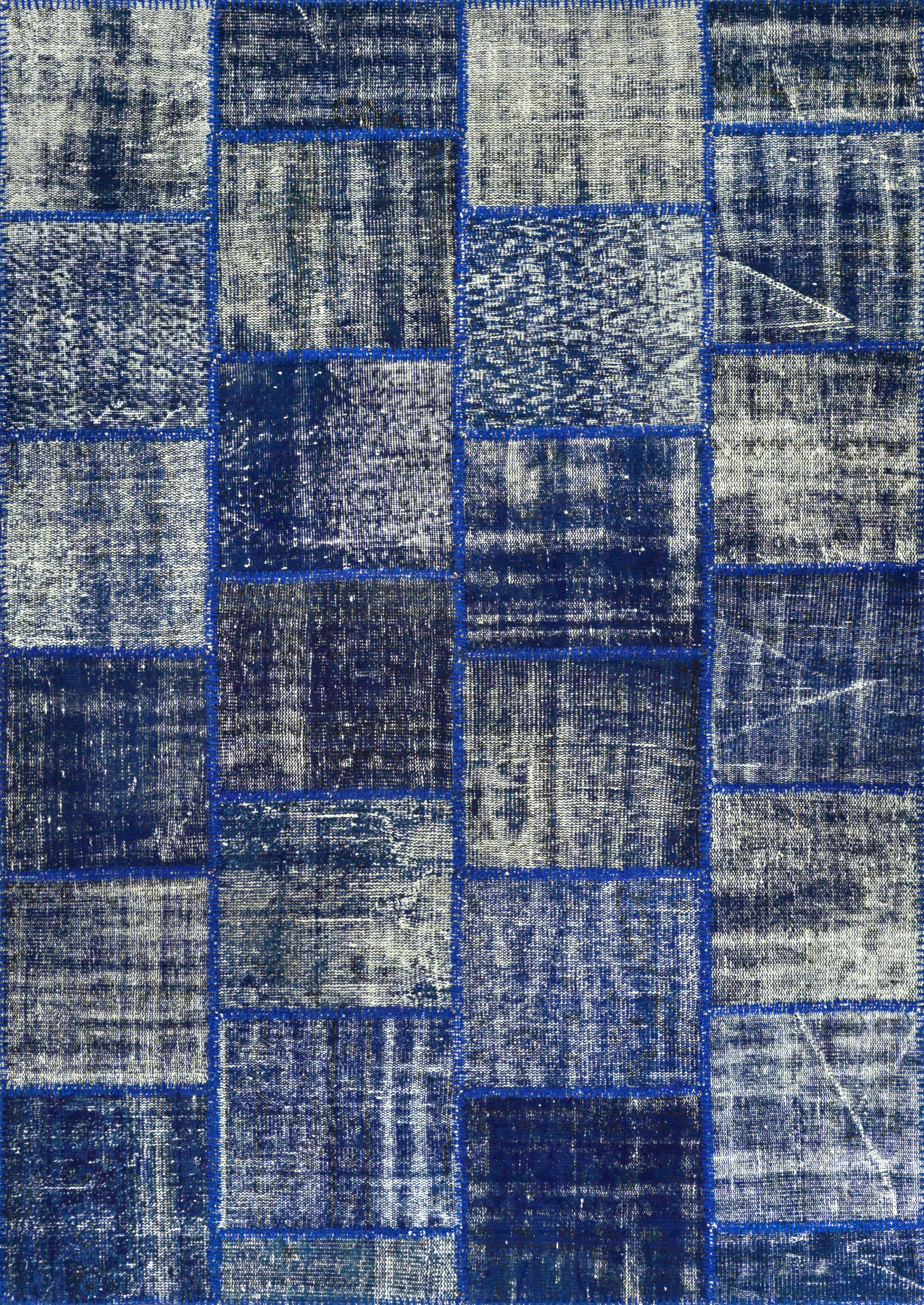 Ковер 1,70х2,41 Turkish Patchwork blue