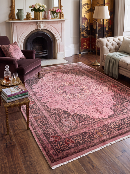 Ковер 2,40х3,04 Indien Kashan rose