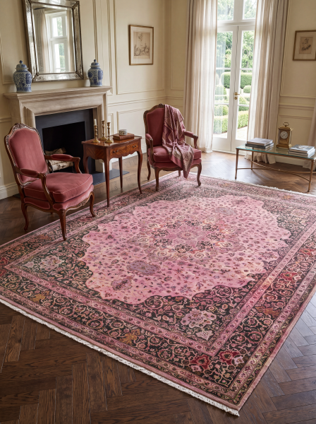 Ковер 2,40х3,04 Indien Kashan rose