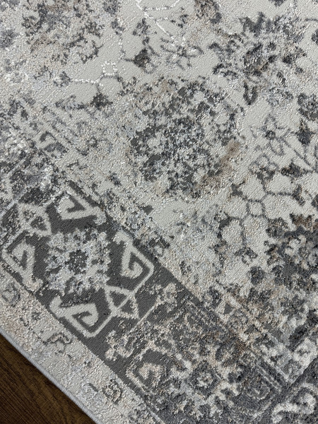 Ковер 0,80х1,50 Elegant Design D147A l.gray vizon