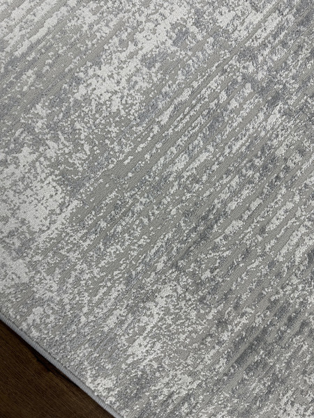 Ковер 0,80х1,50 Elegant Design D177E white l.gray