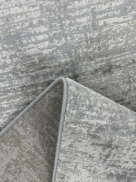 Ковер 0,80х1,50 Elegant Design D177E white l.gray