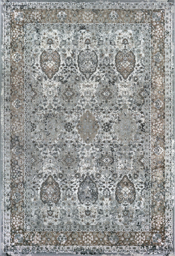 Ковер 0,80х1,50 Elegant Design D713A white d.vizon