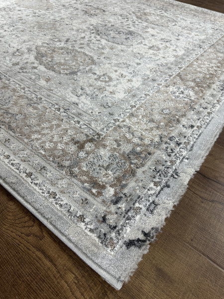 Ковер 0,80х1,50 Elegant Design D713A white d.vizon