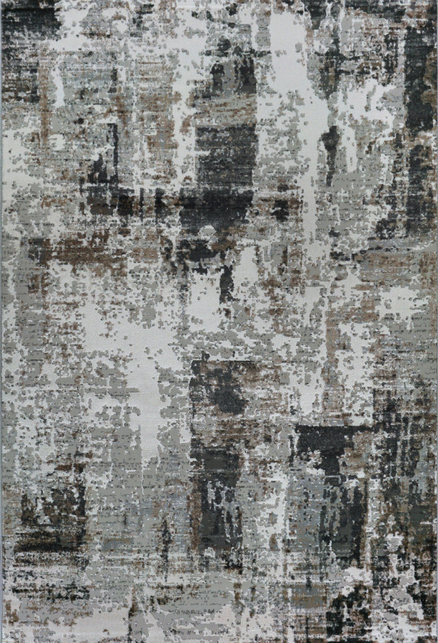 Ковер 1,60х2,30 Elegant Design ID43A white d.gray
