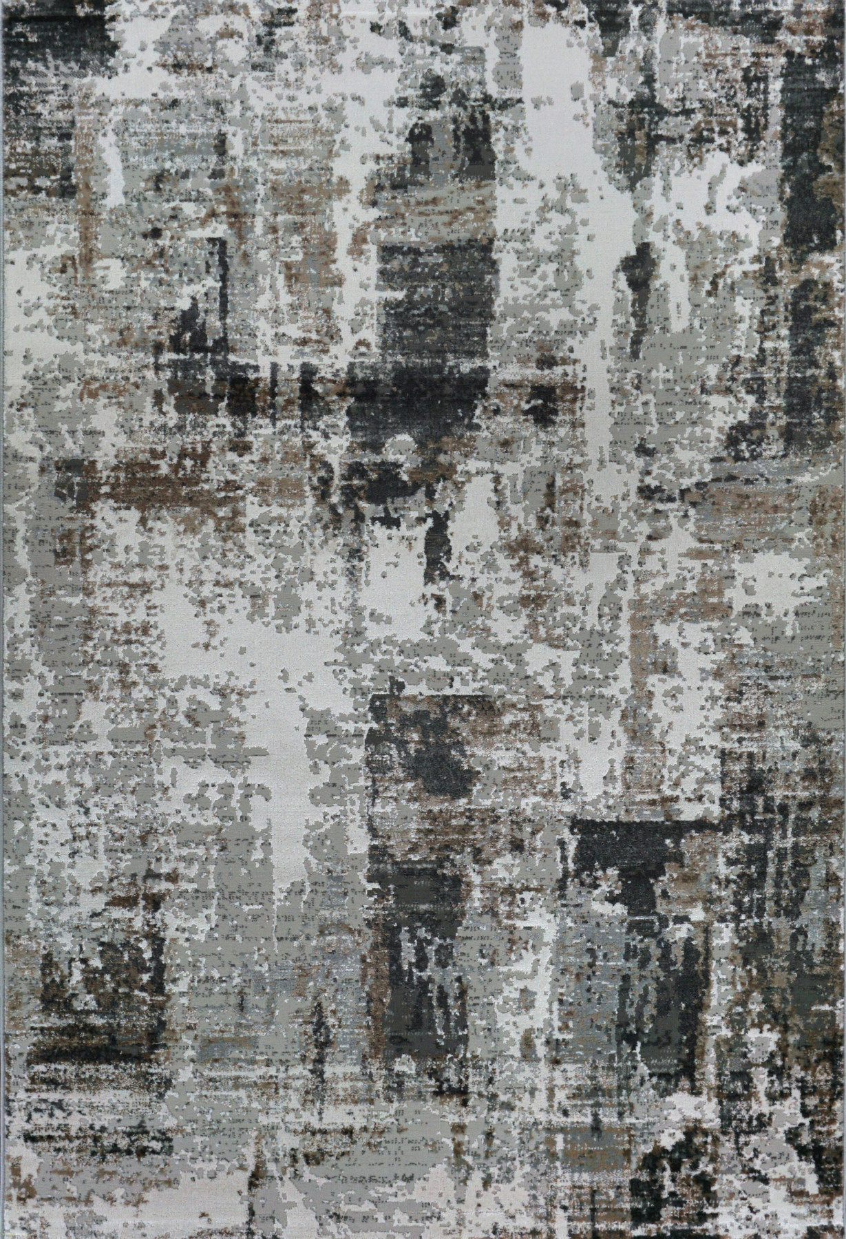 Ковер 1,60х2,30 Elegant Design ID43A white d.gray
