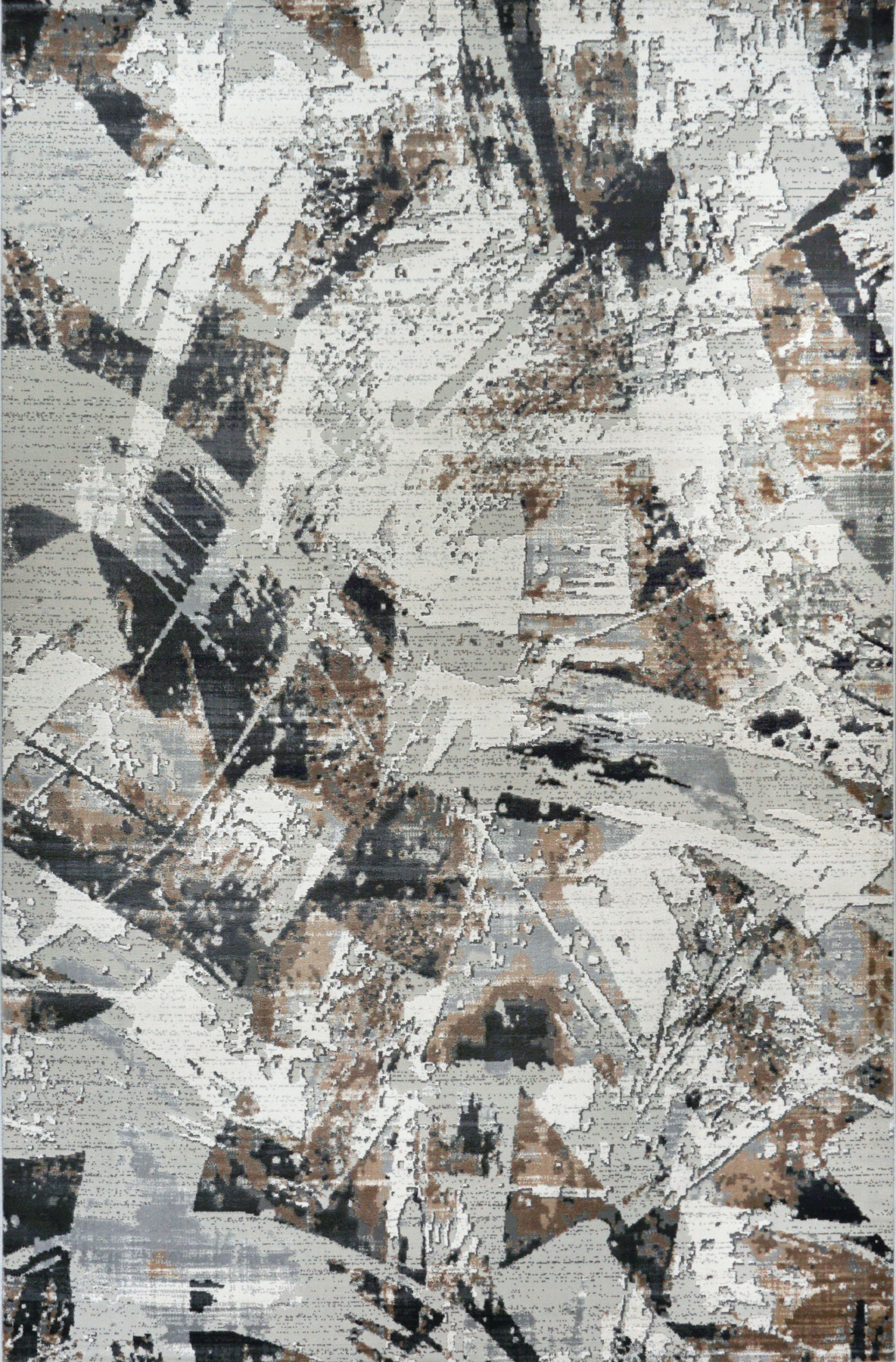 Ковер 0,80х1,50 Elegant Design IF40A white d.gray