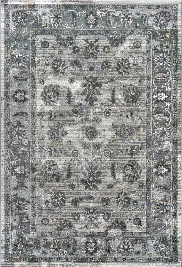 Ковер 0,80х1,50 Elegant Design IF48A white d.gray