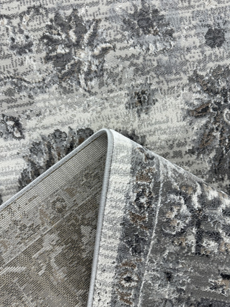 Ковер 0,80х1,50 Elegant Design IF48A white d.gray