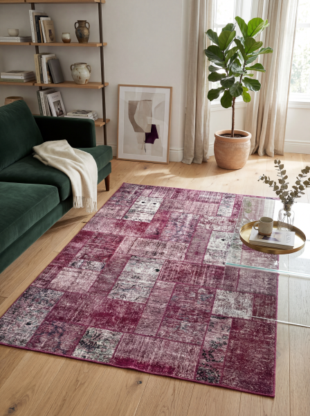 Ковер 2,07х3,11 Pakistan Patchwork pink