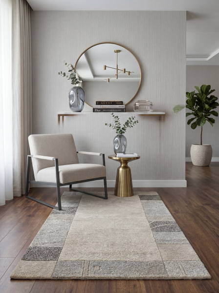 Ковер 0,74х1,38 Nepal Collection 8070B gray