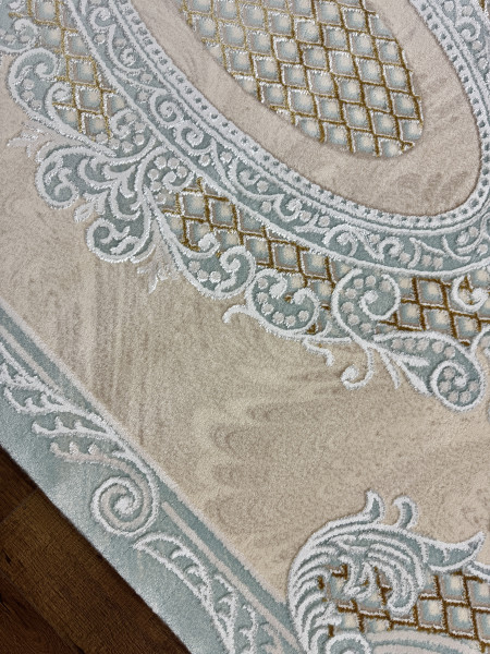 Ковер 1,20х1,80 Blanche 2967A beige blue