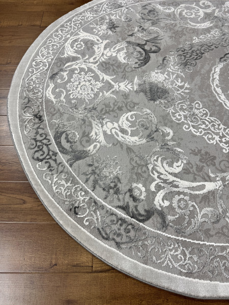 Ковер 1,60х2,30 Lumina 03760A grey oval