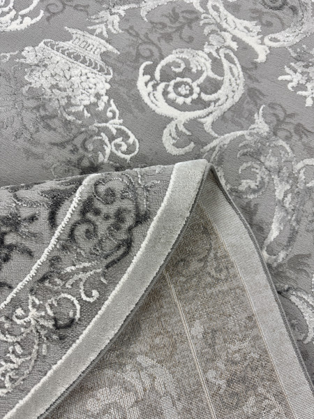 Ковер 1,60х2,30 Lumina 03760A grey oval