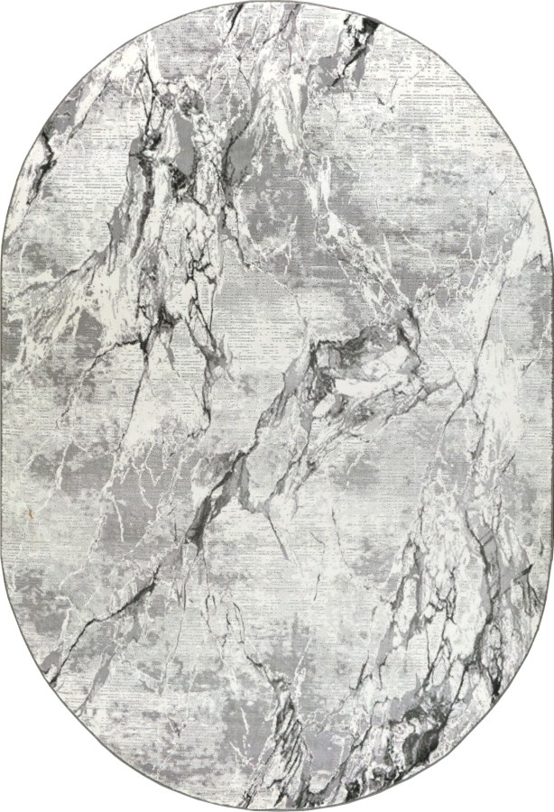 Ковер 1,60х2,30 Aurora GL071G grey oval