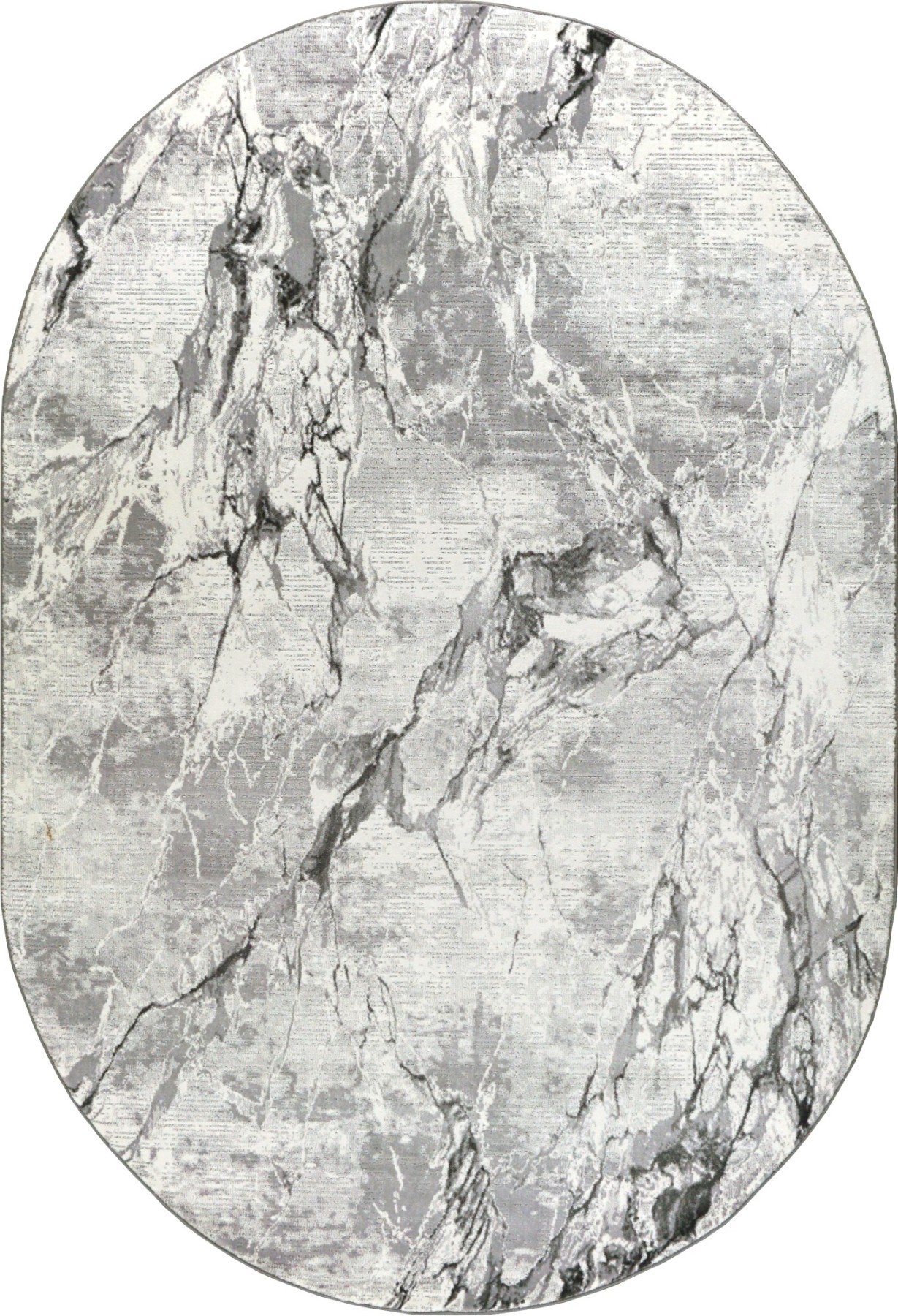 Ковер 1,60х2,30 Aurora GL071G grey oval