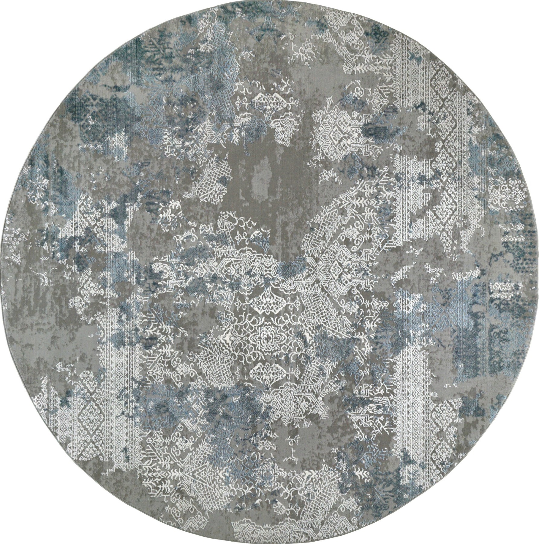 Ковер 2,00х2,00 Lumina 03851A blue round