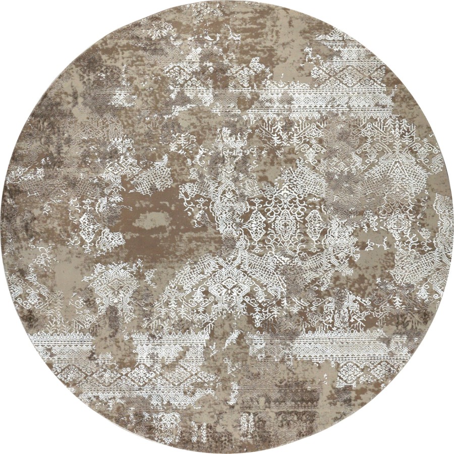 Ковер 2,00х2,00 Lumina 03851B brown round
