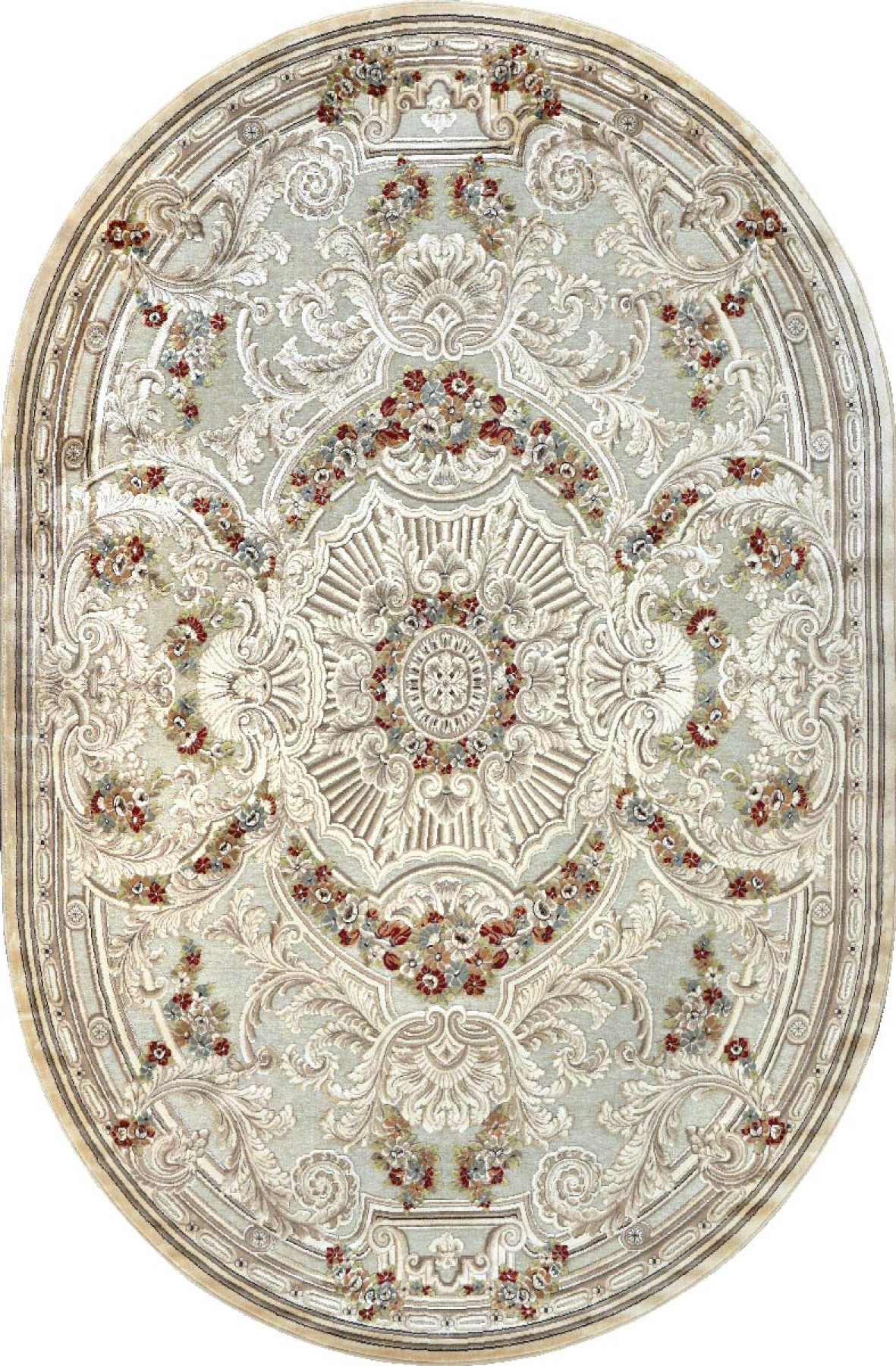 Ковер 2,00х2,90 Relief Silk 38388 626260 oval