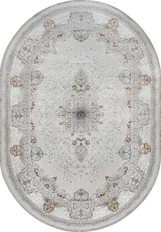Ковер 1,60x2,30 Pearl Collection 7162A cream cream oval